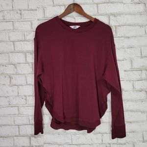 JoyLab maroon lightweight sweatshirt